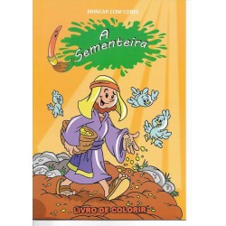 Livro de Colorir | Brincar com Cores | A Sementeira